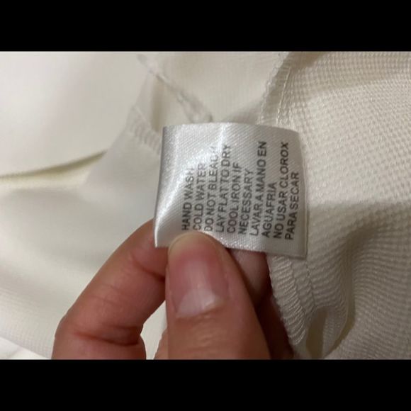 White Trumpet Sleeve Jacket Size Small - Picture 4 of 6